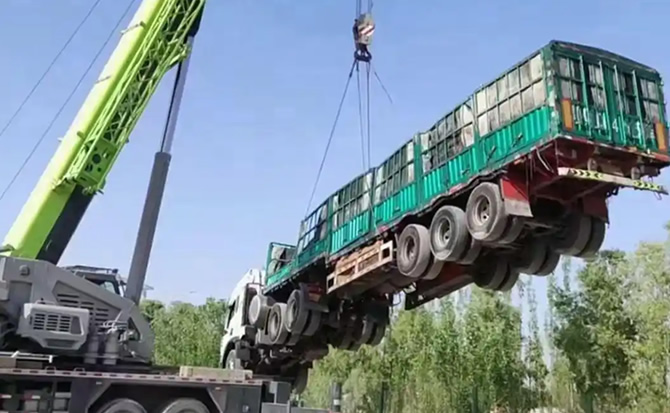 汝城道路脱困救援案例